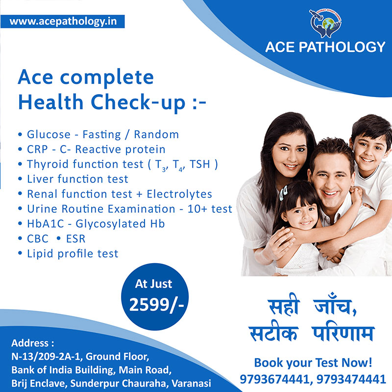 Test Packages of  Ace Pathology